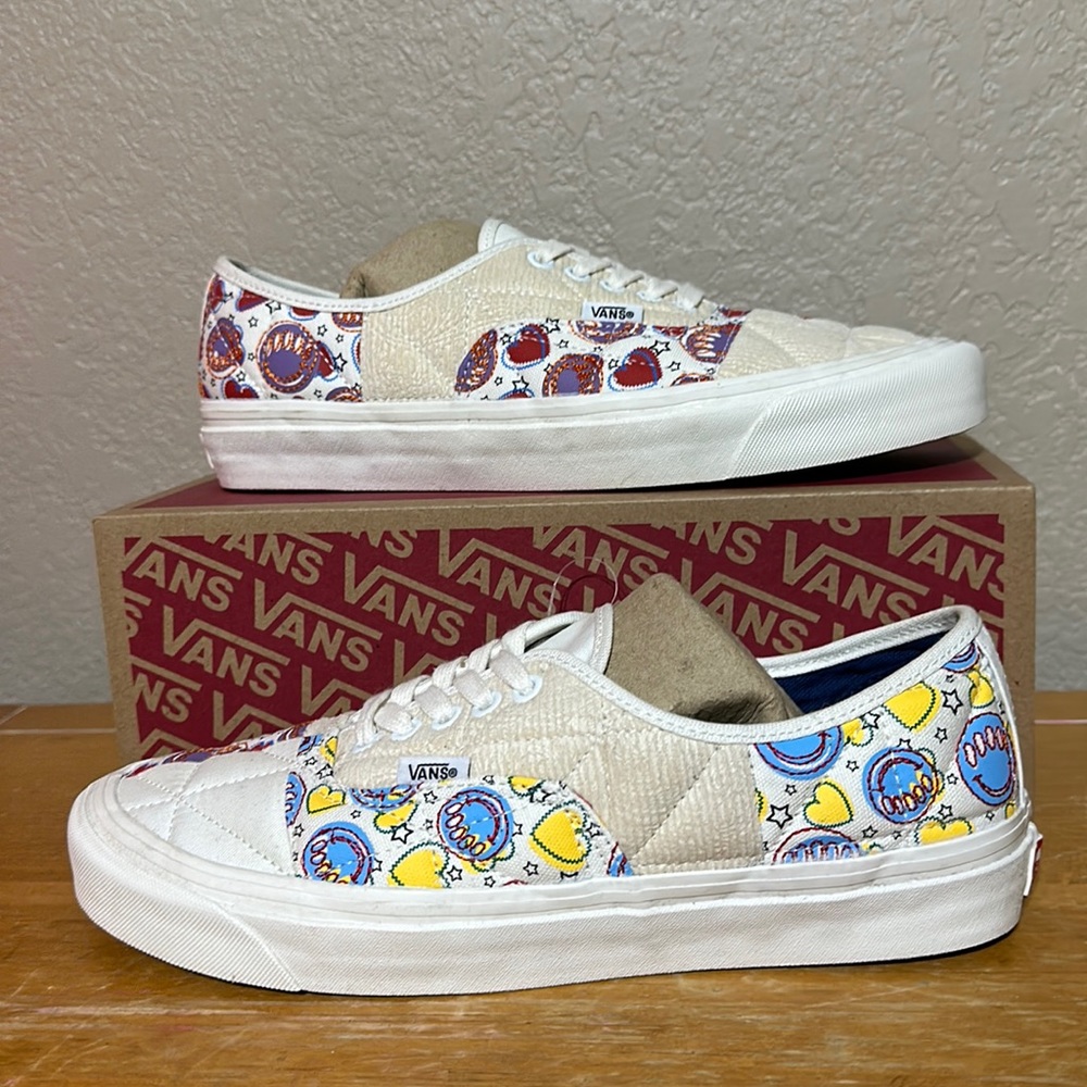Vans classic Authentic Anaheim factory patch work quilted pattern limited